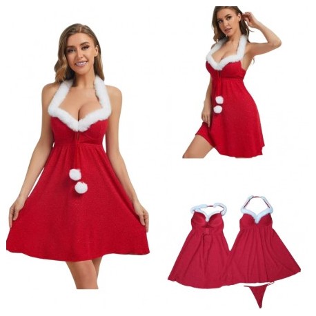 Nuisette NOEL avec string