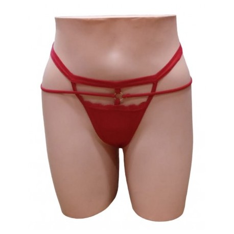 String sexy avec bandes-blanc