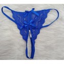 String sexy ouvert en dentelle