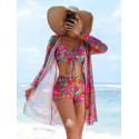 Maillot de Bain 3 Pièces avec Boxer