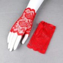 Gants en dentelle sans doigt