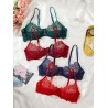 Pack  4 Soutien gorge en dentelle avec armature