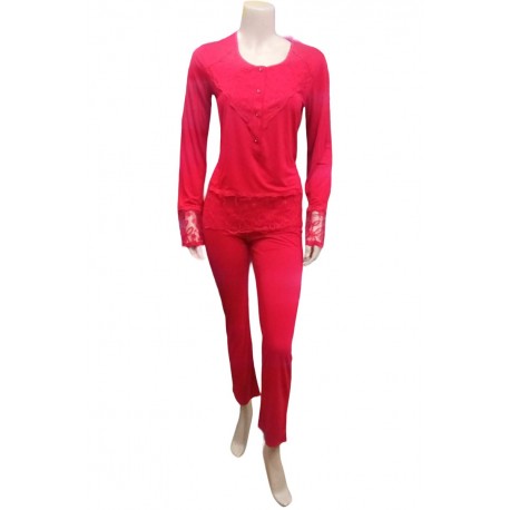 Pyjama 2 pièces - Rouge