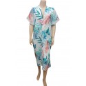Robe d'été longue demi manches oversize
