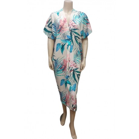 Robe d'été longue demi manches oversize