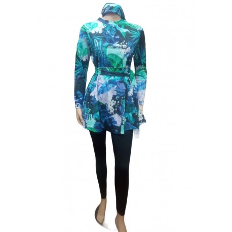 بوركيني مكون من ثلاث قطع